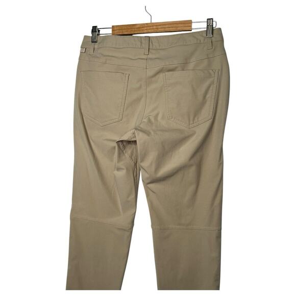Lululemon Pants Mens 31 Tan ABC Classic Warpstreme Stretch Pockets M5ADAS - Picture 12 of 13